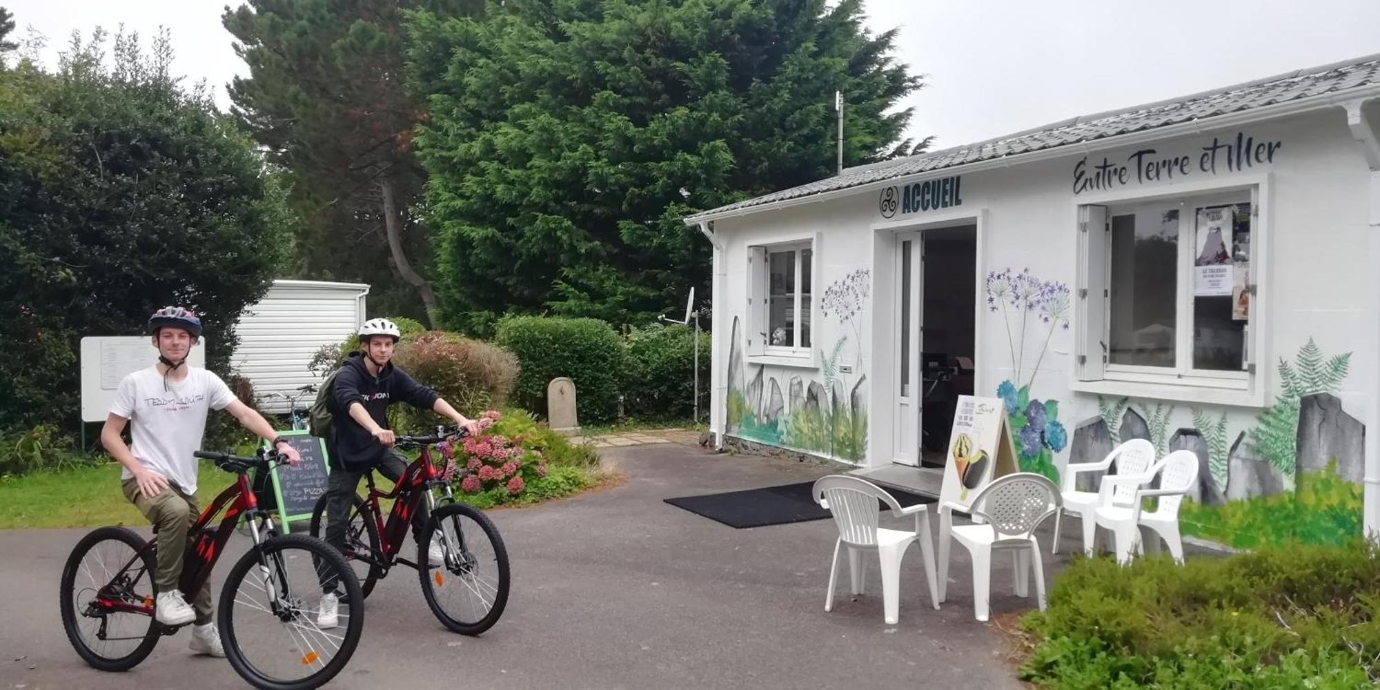Camping Des Pierres Debout Névez Exterior foto